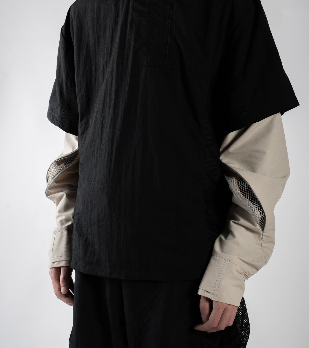 Split Arm Gaiters - Pewter