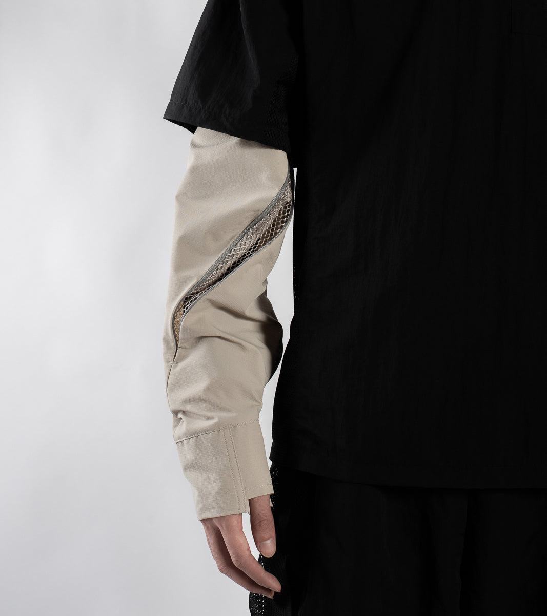 Split Arm Gaiters - Pewter