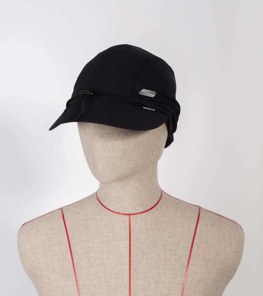 Split Jungle Hat -Black