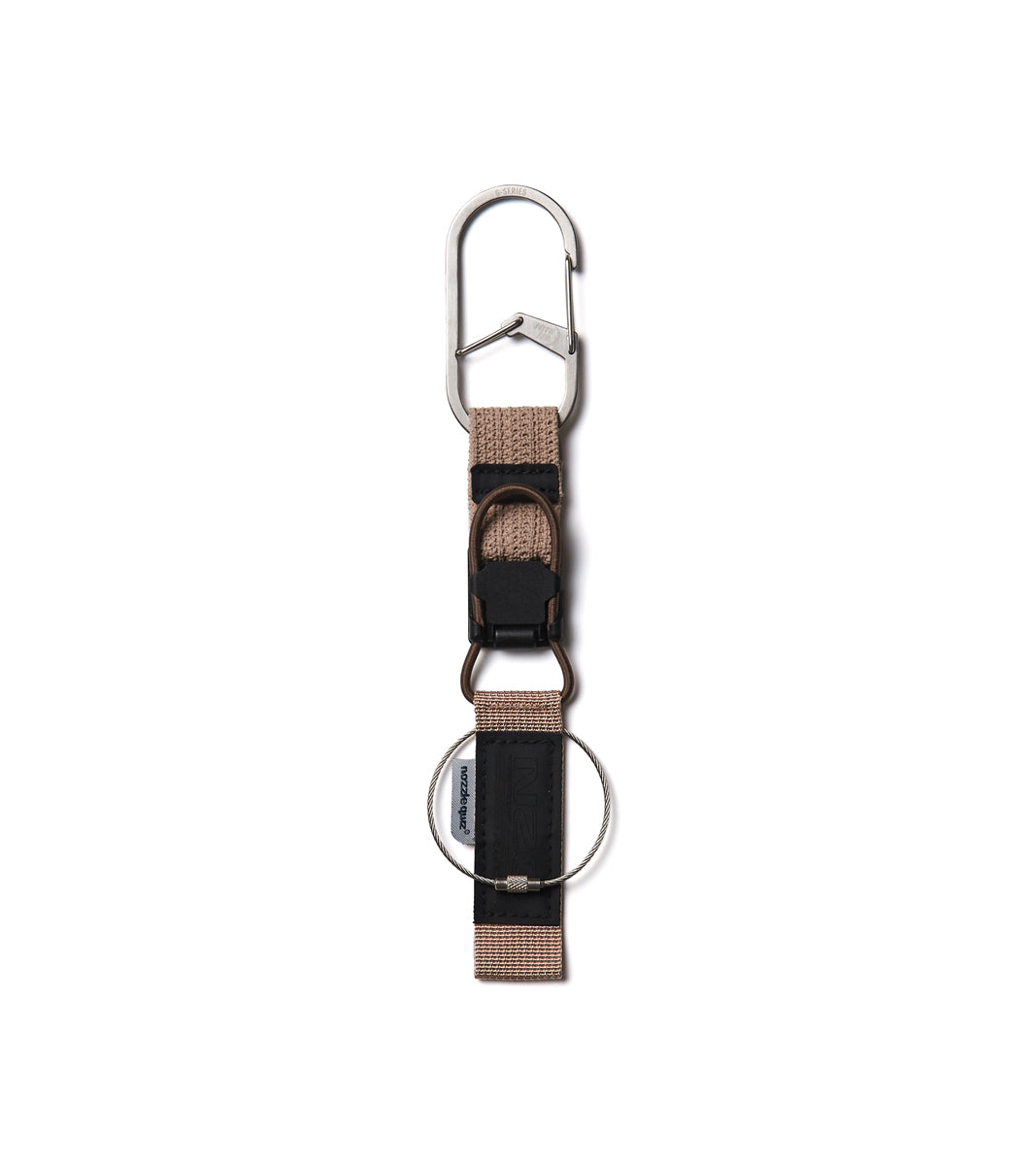 Cordura® Dual Webbing Key Strap - Taupe