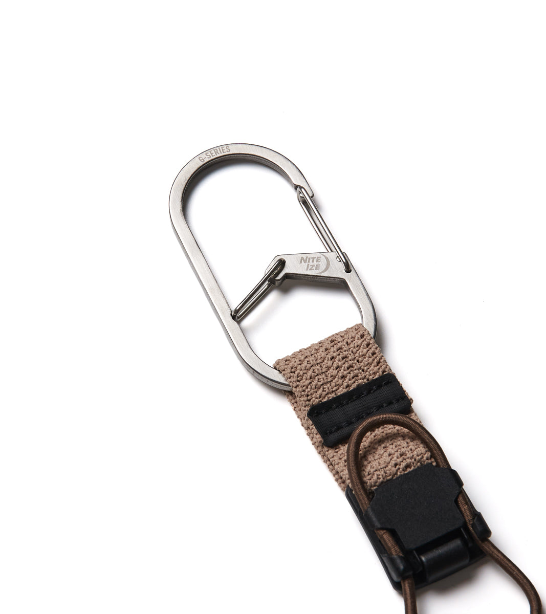 Cordura® Dual Webbing Key Strap - Taupe