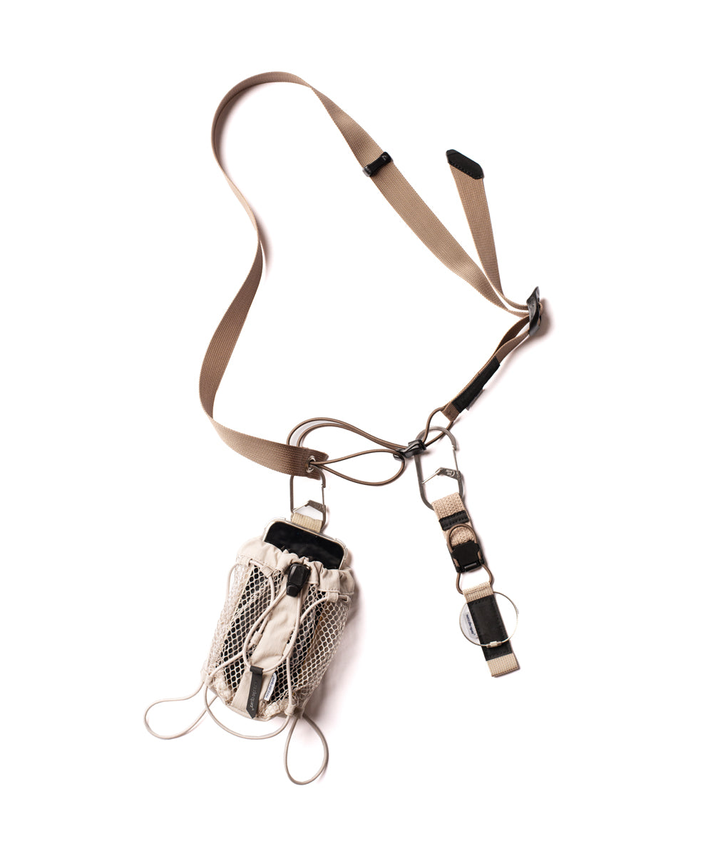 Cordura® Dual Webbing Key Strap - Taupe