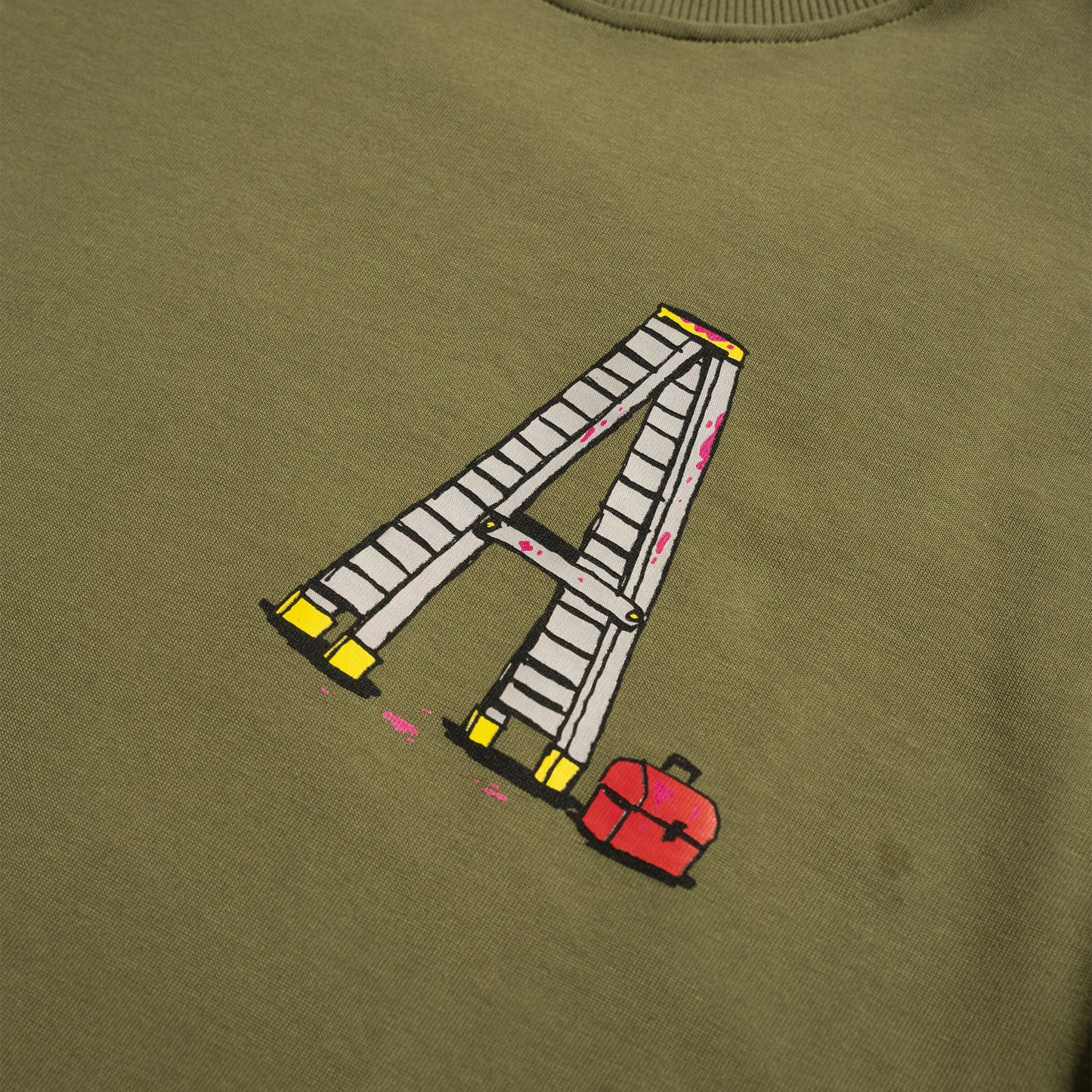 NNW A-MAN TEE - OLIVE