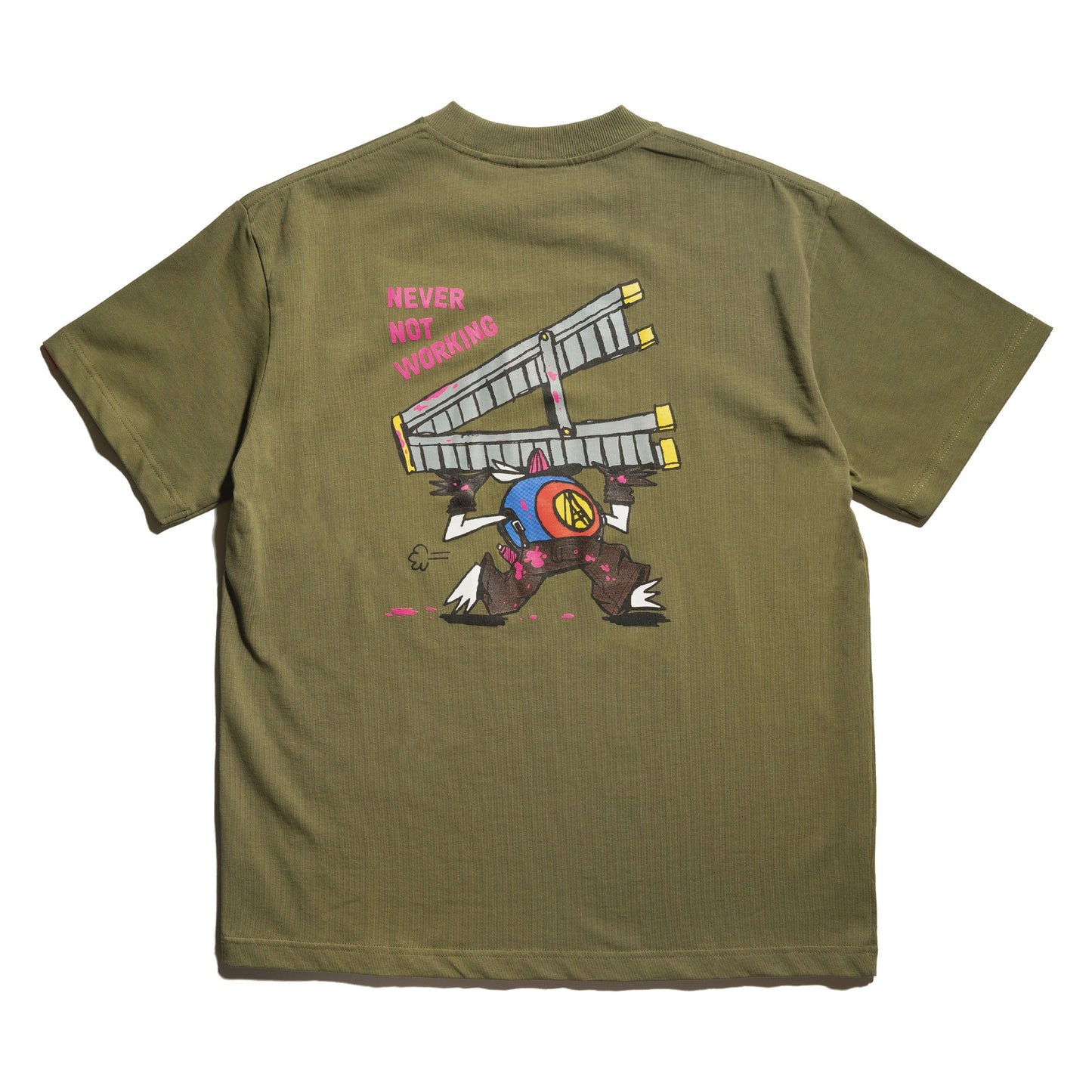 NNW A-MAN TEE - OLIVE