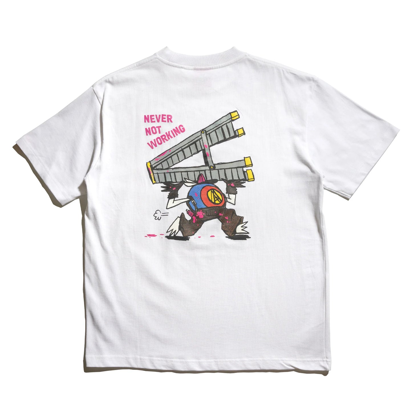 NNW A-MAN TEE - WHITE