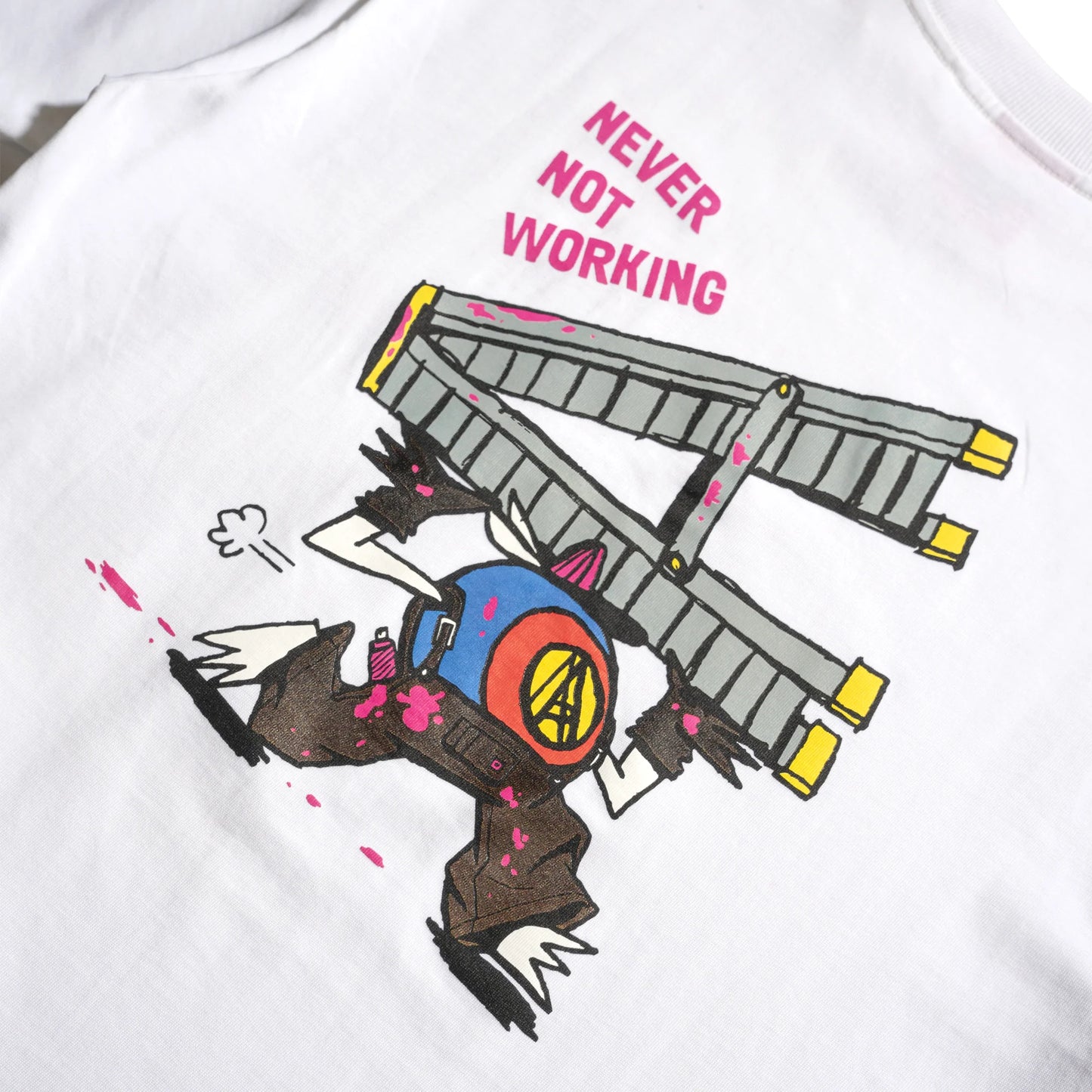 NNW A-MAN TEE - WHITE