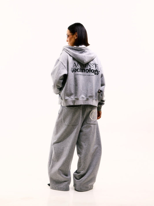 WIDE RELAXED SWEAT PANTS