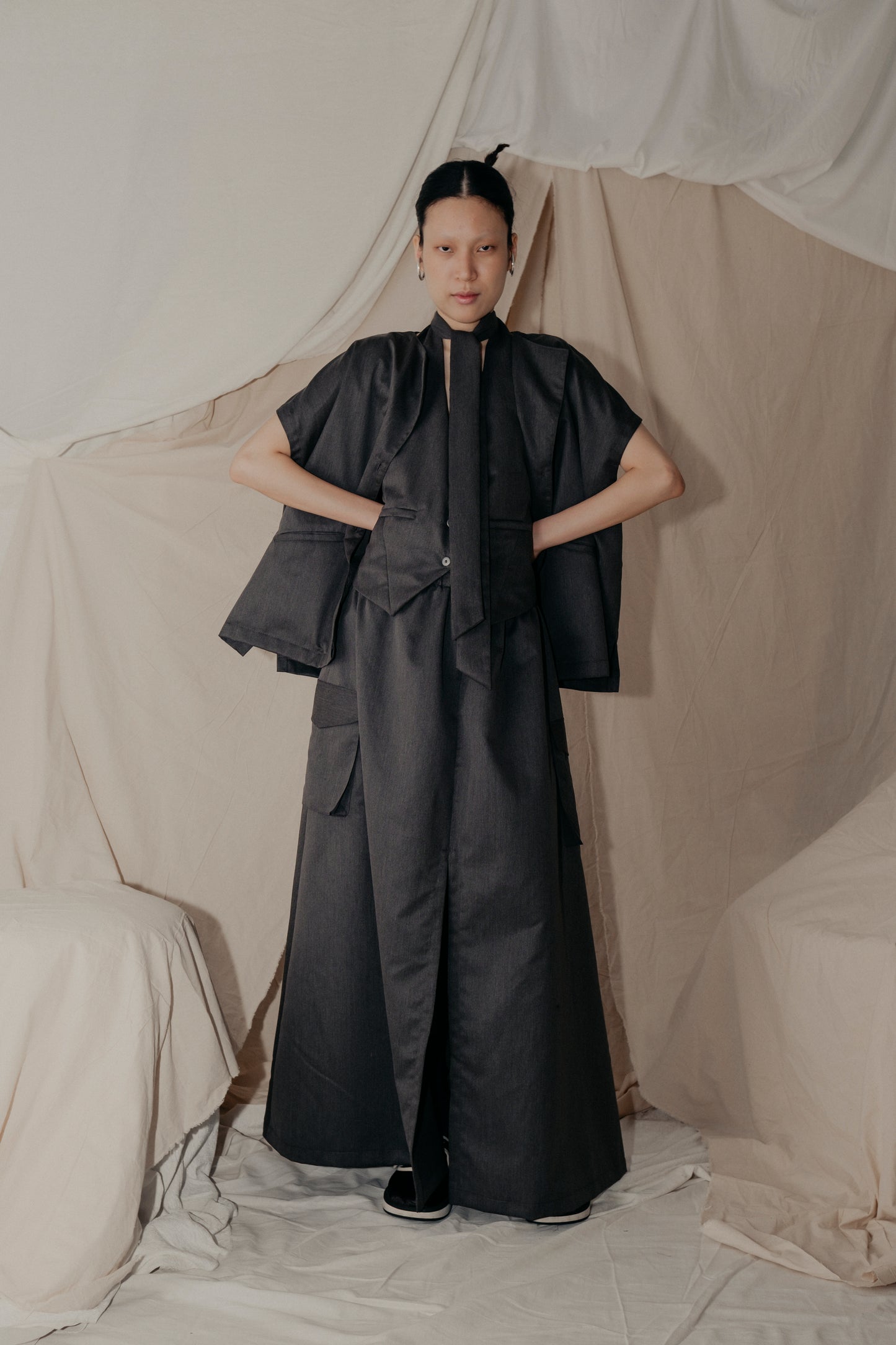 Boxybox Jacket in Grey