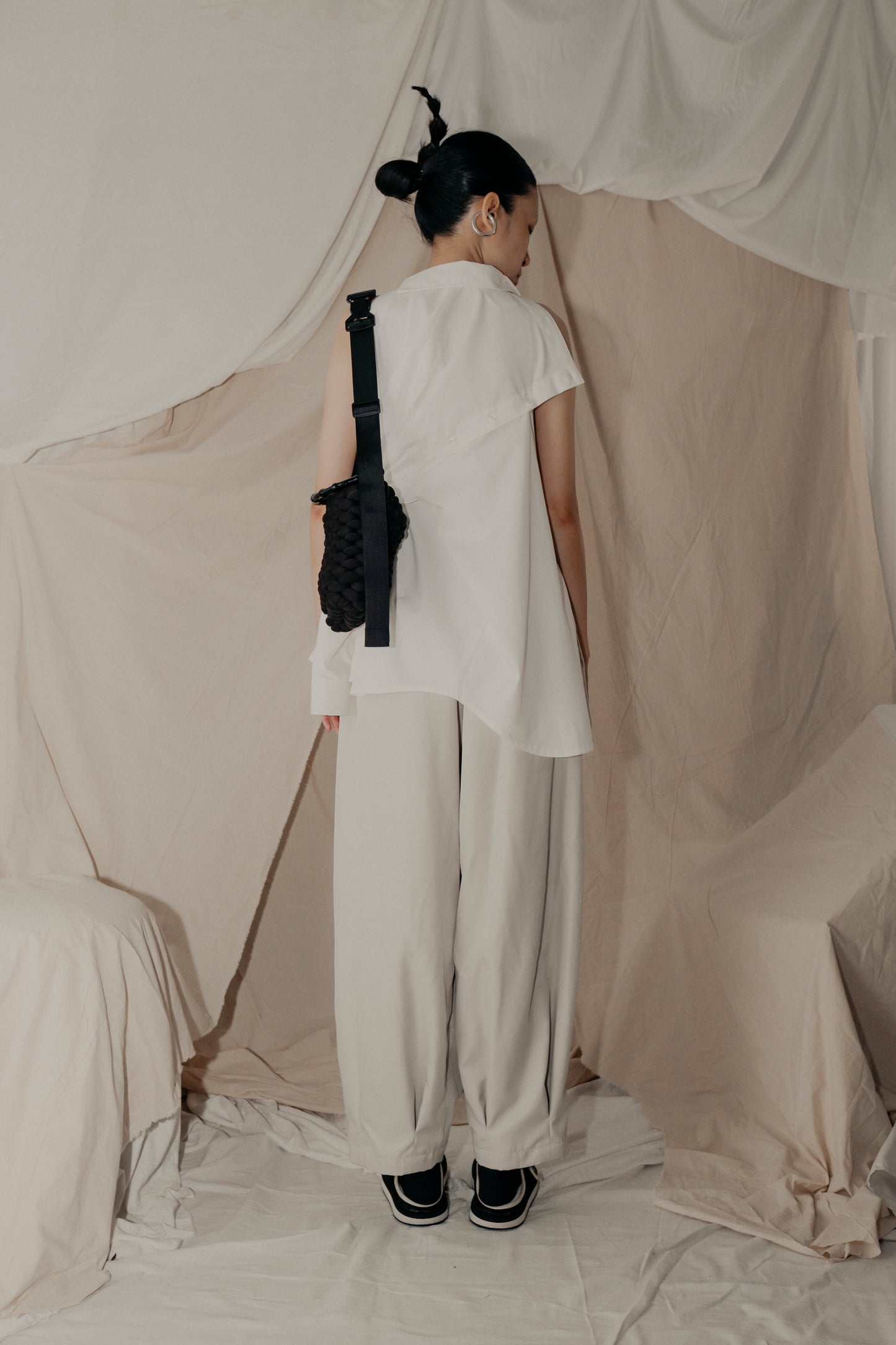 Sheeta Balloon Pants in Cream