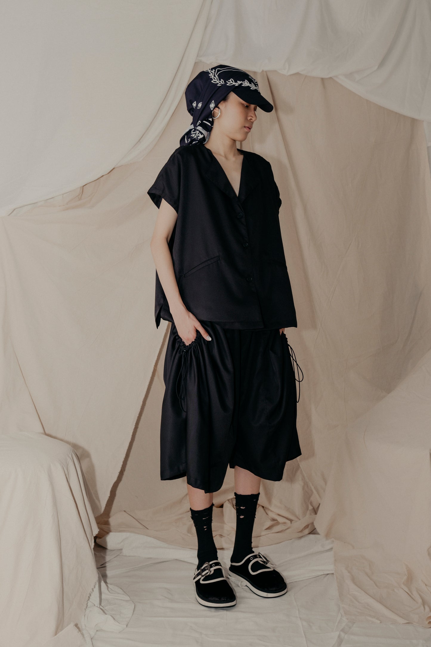 Boxybox Jacket in Black