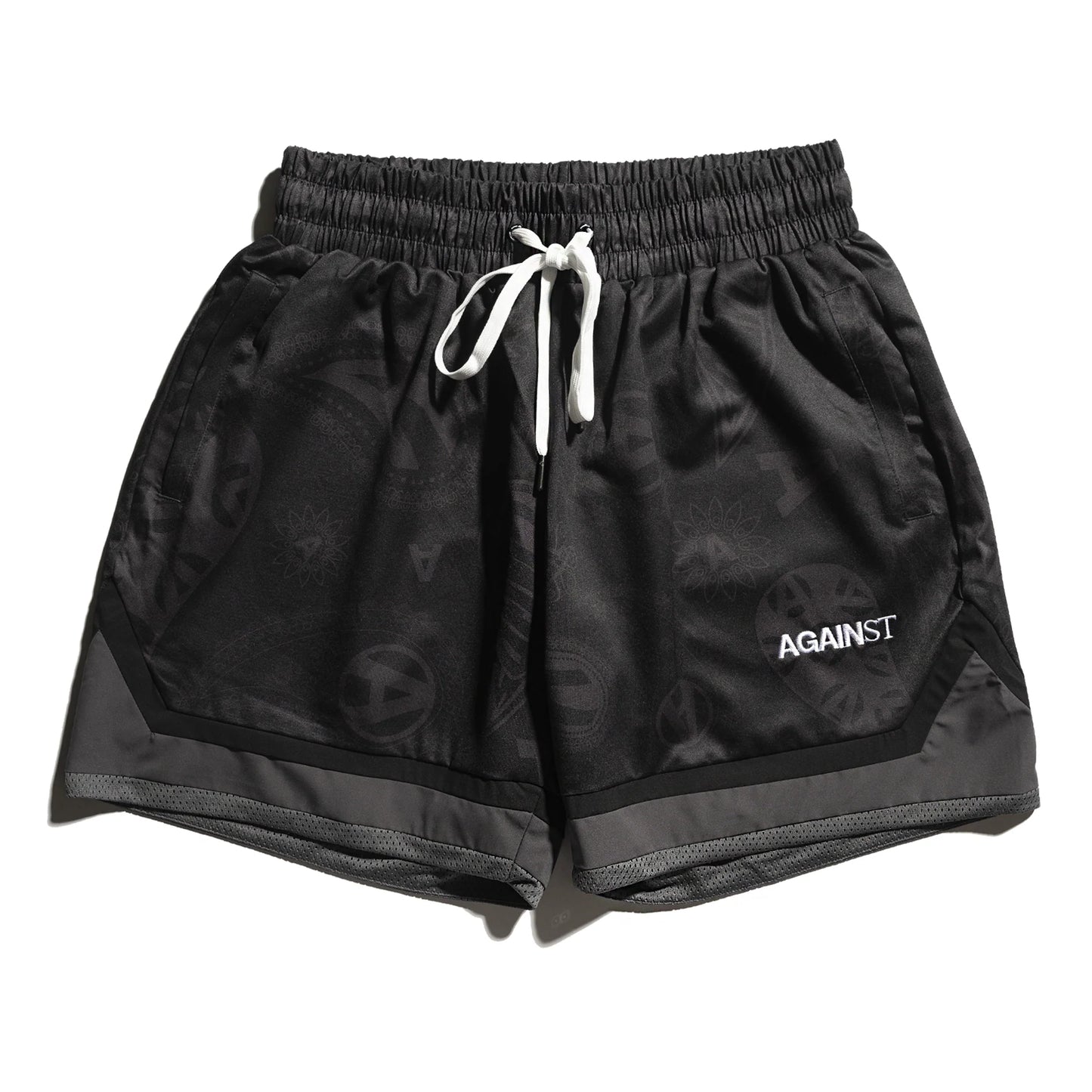 PAISLEY BALL SHORTS - BLACK