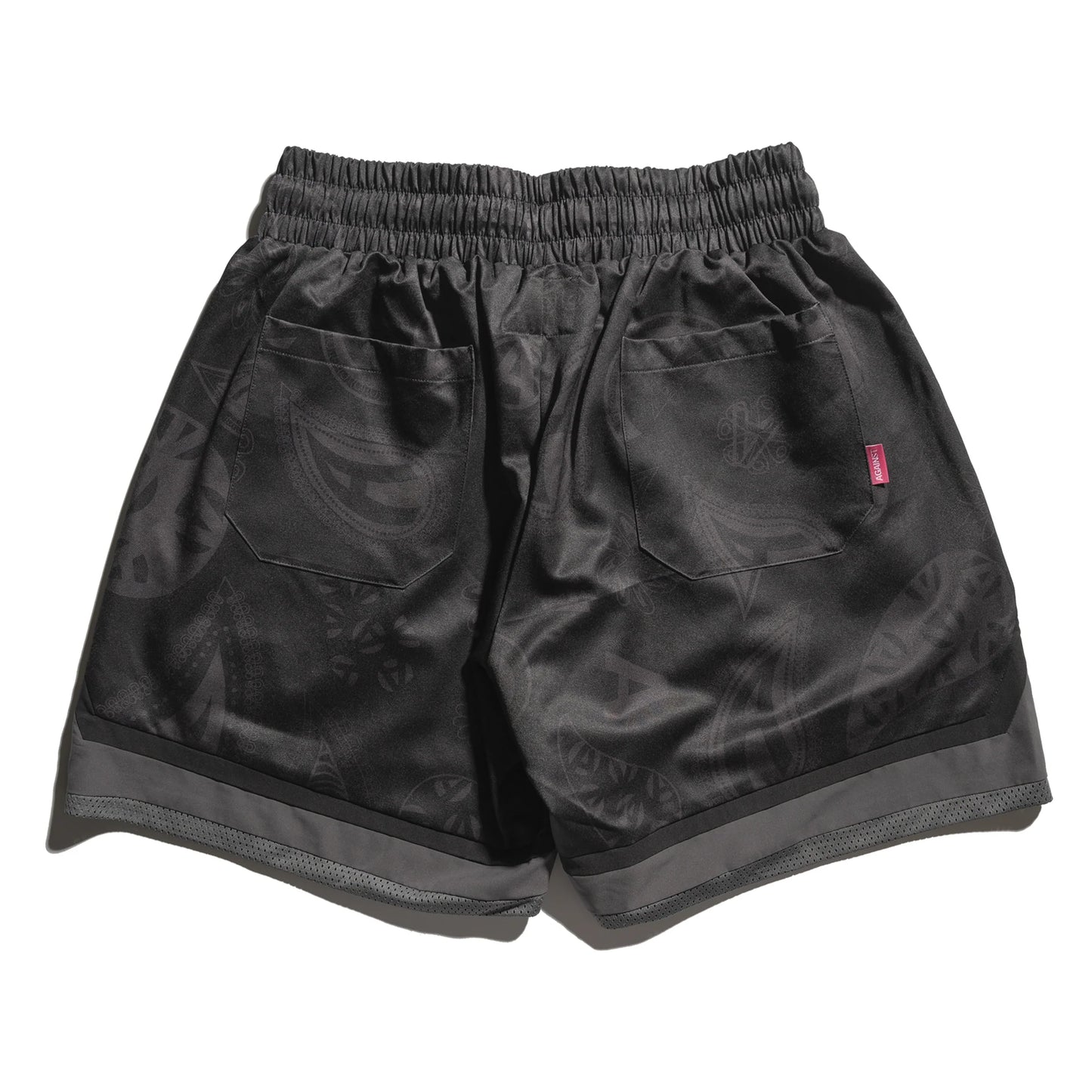 PAISLEY BALL SHORTS - BLACK