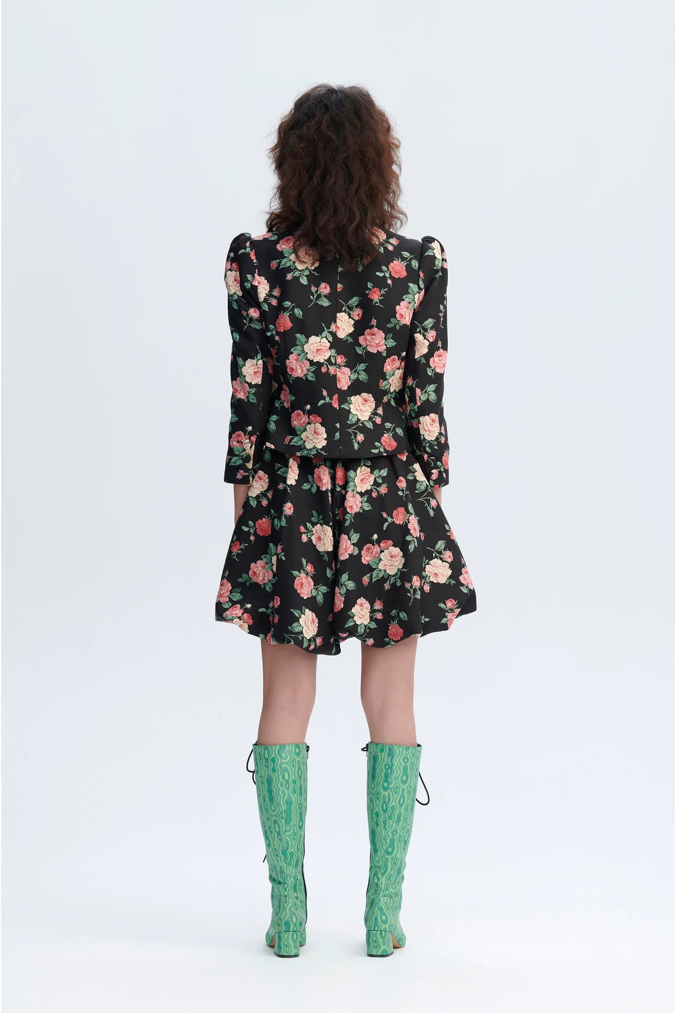 Madame Frou Frou Jacket (Charcoal Black)