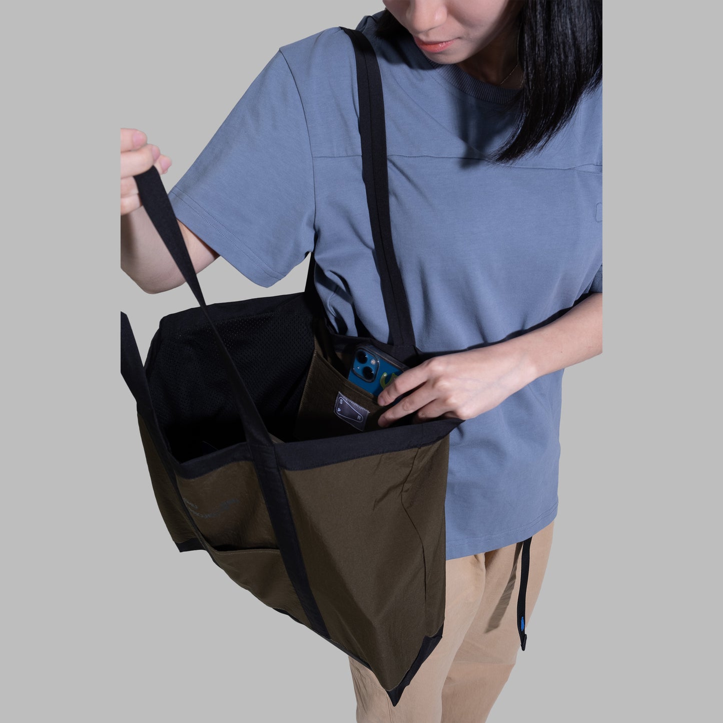 Tote Bag / Polyester - Green