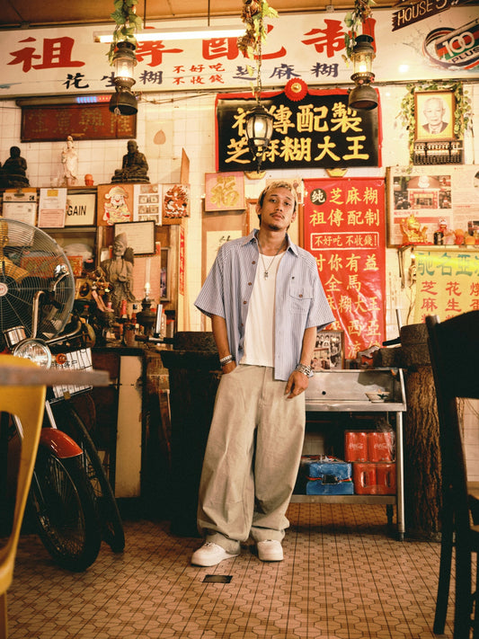 STRIPE MIGUEL SHIRT BLUE