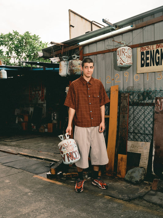 FLANNEL MIGUEL SHIRT RED - BEV C multi label store