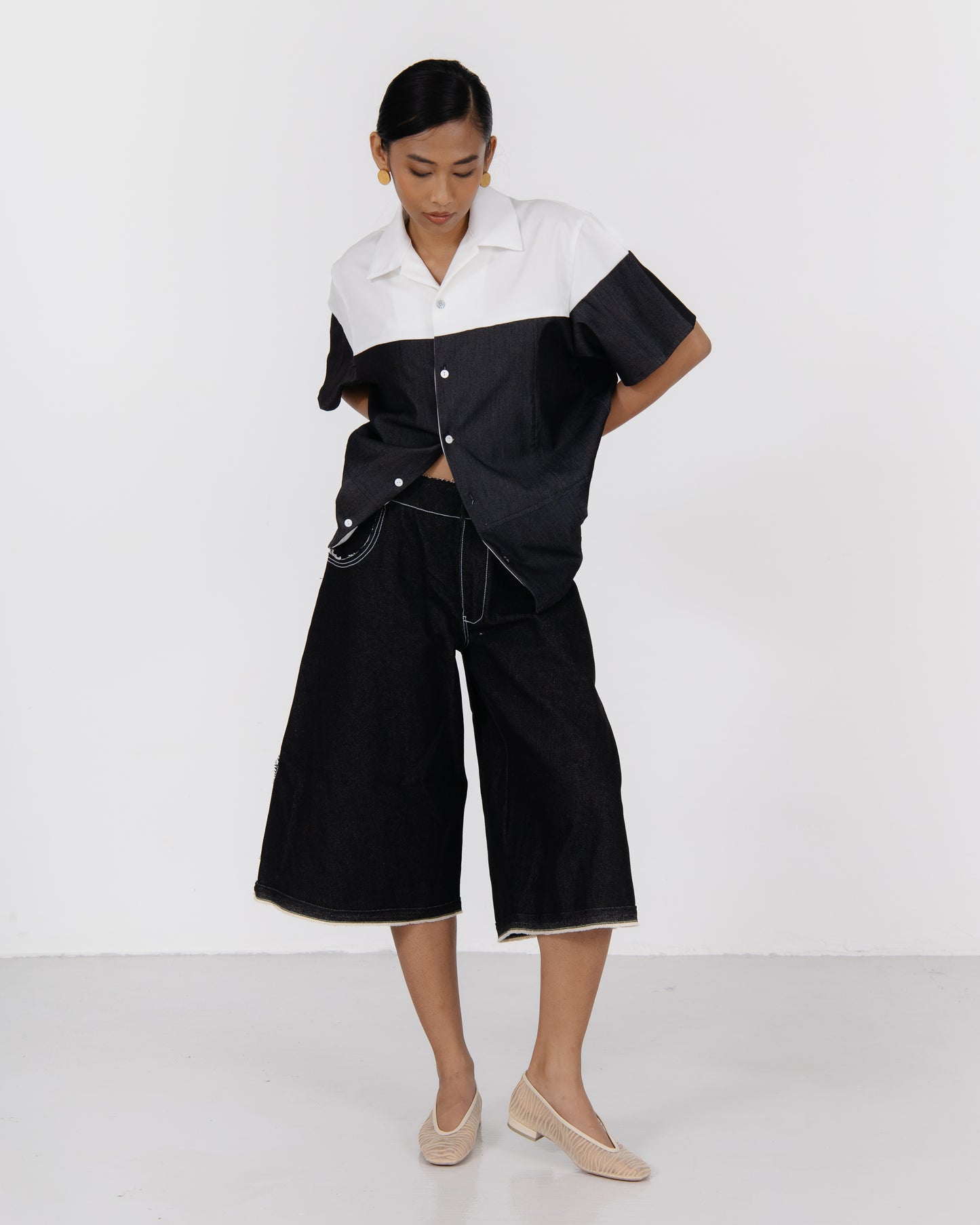 SF X NH Monochrome Short Sleeve - Black / White