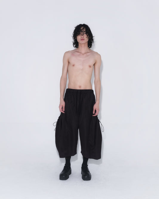 Nepenthes Giant Pocket Pants in Dark Brown