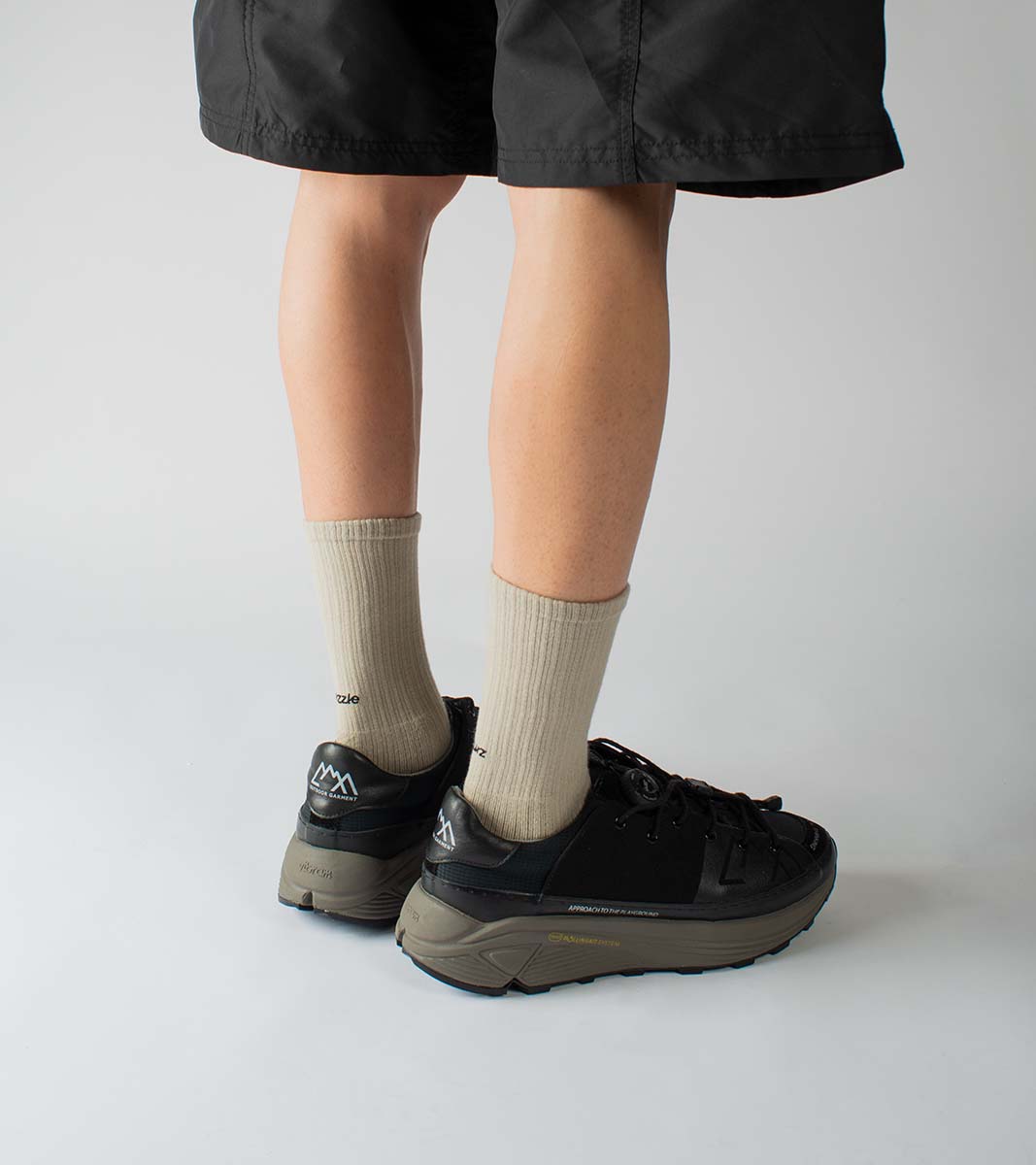Essential Crew Casual Socks - Crew Beige