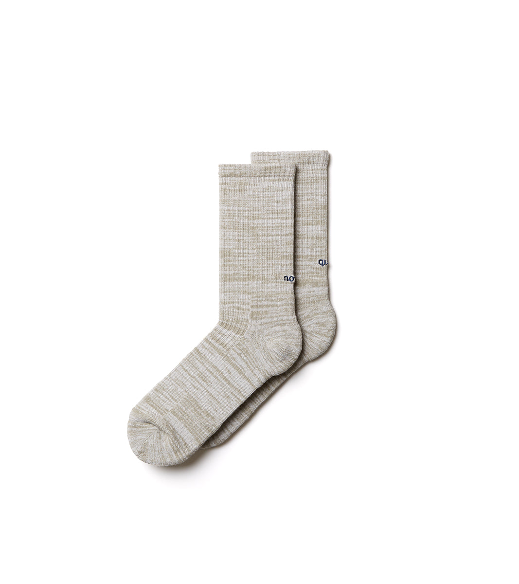 Essential Crew Casual Socks -Desert Grey