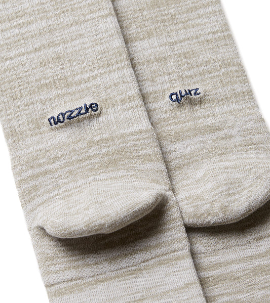 Essential Crew Casual Socks -Desert Grey