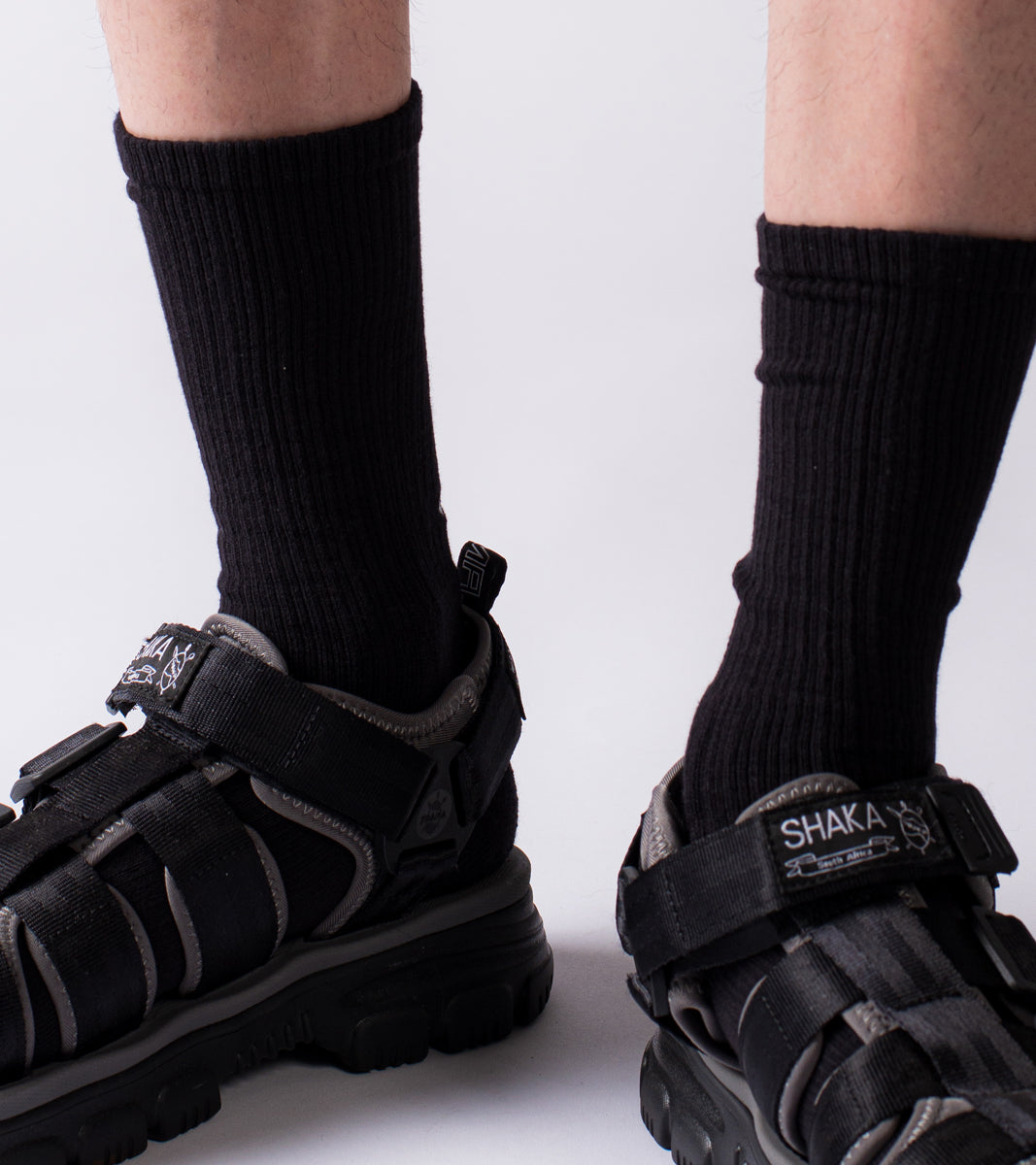 Essential Crew Casual Socks - Black