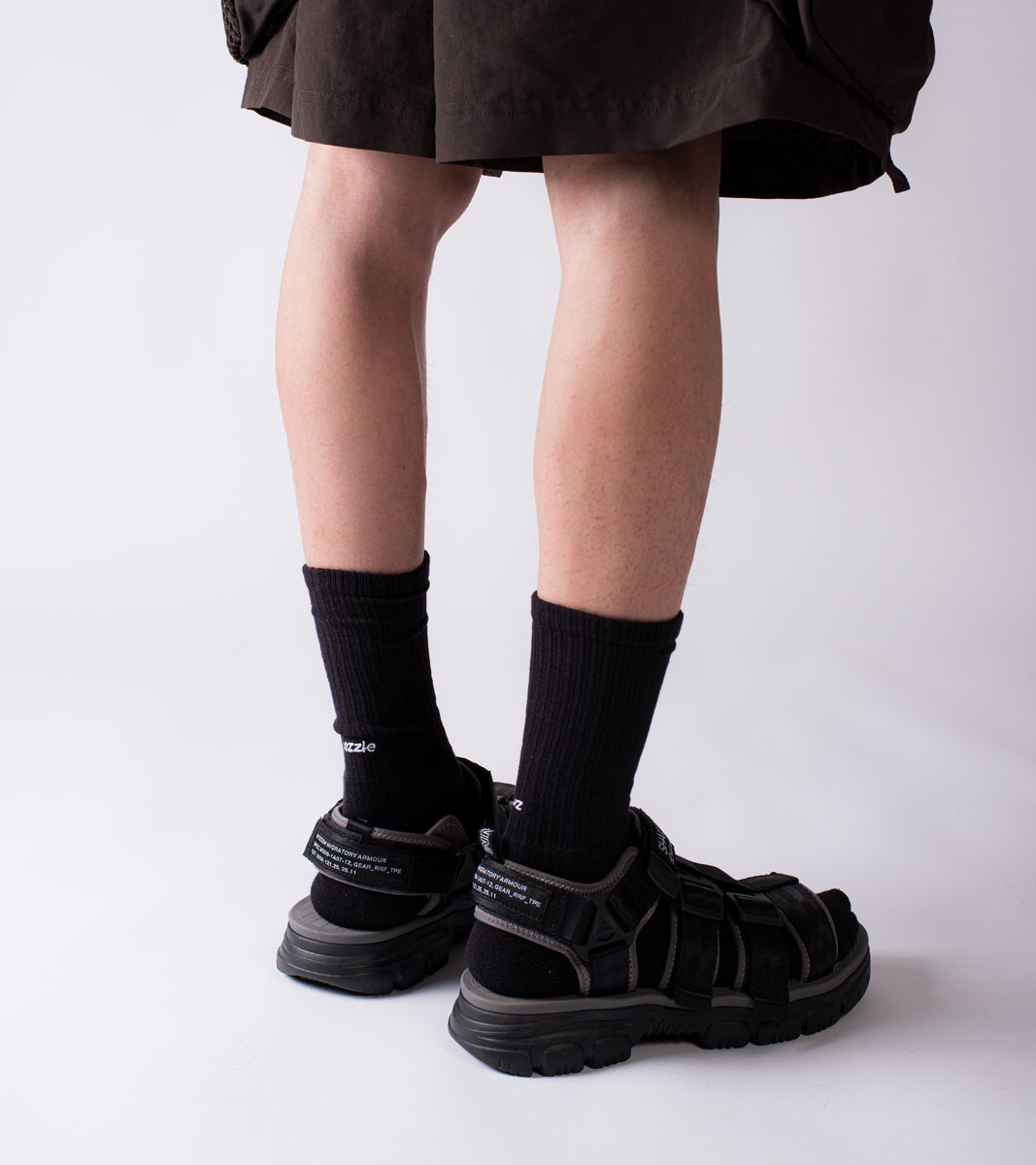 Essential Crew Casual Socks - Black