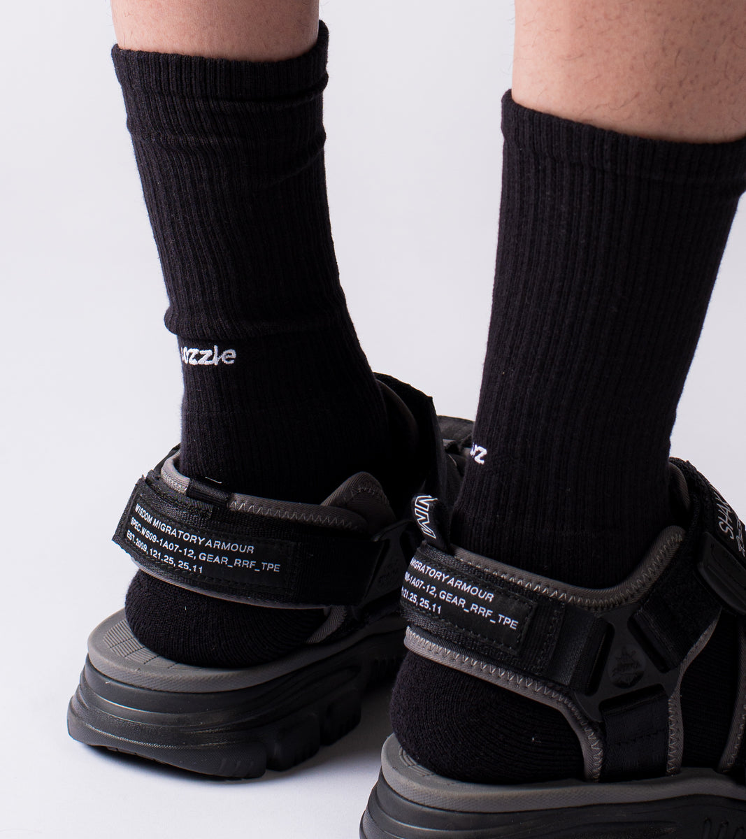 Essential Crew Casual Socks - Black