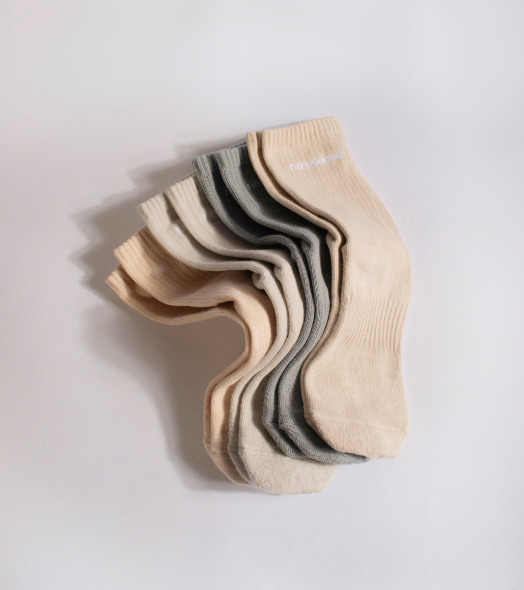 Essential casual socks -Lucid Beige