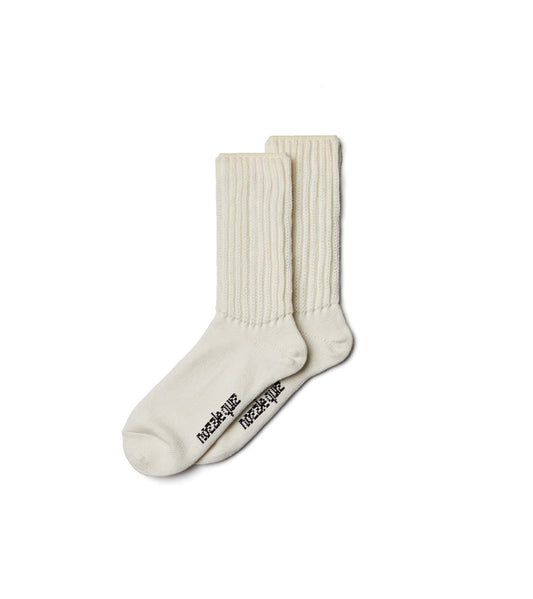 Essential O'Skool Casual Socks - O'White