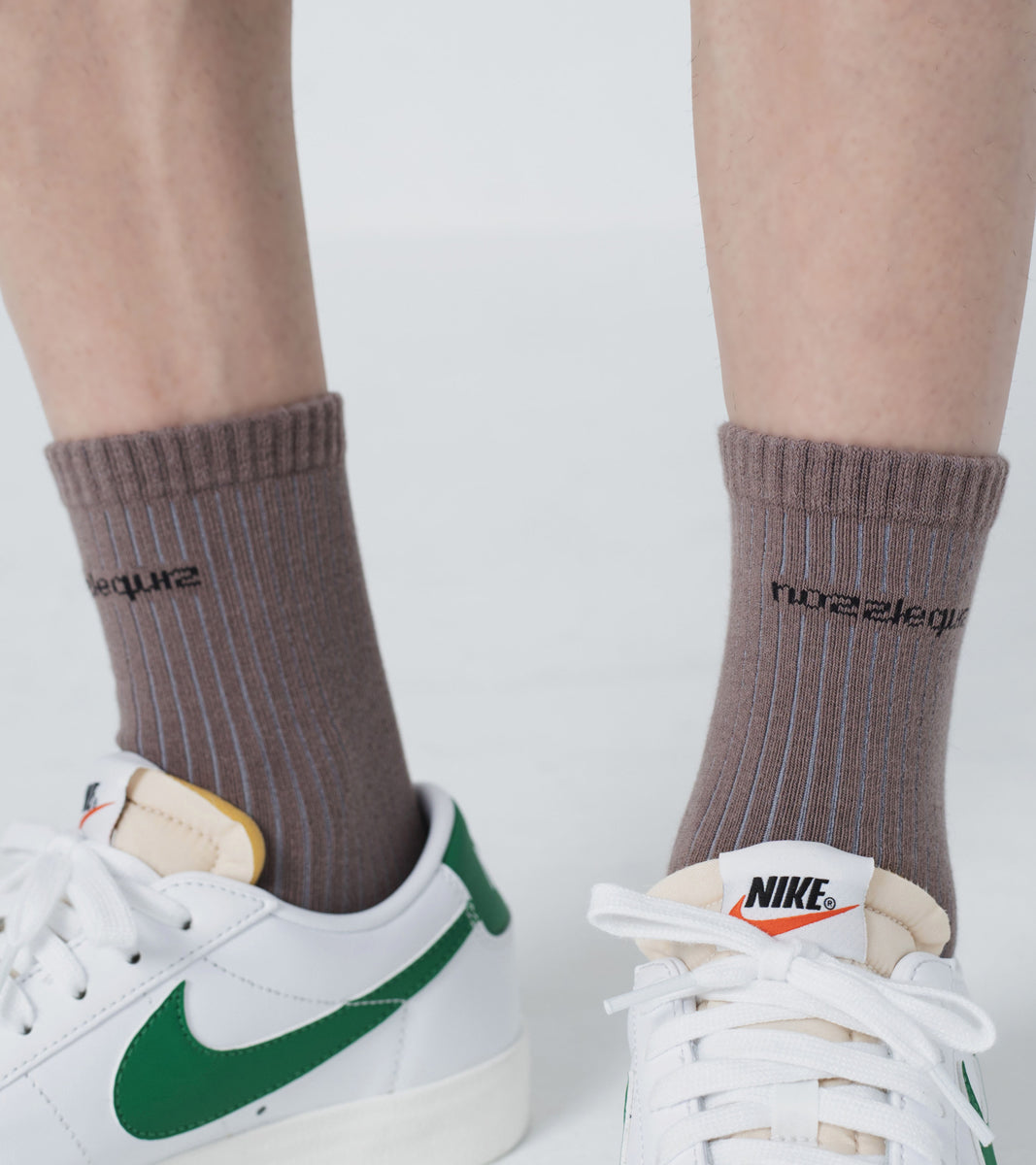 Essential casual socks - Grey Red