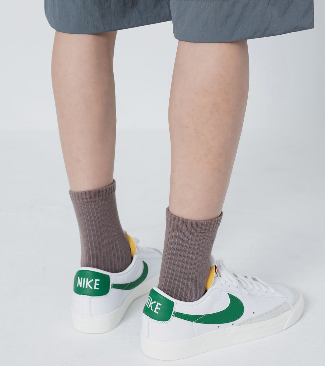 Essential casual socks - Grey Red