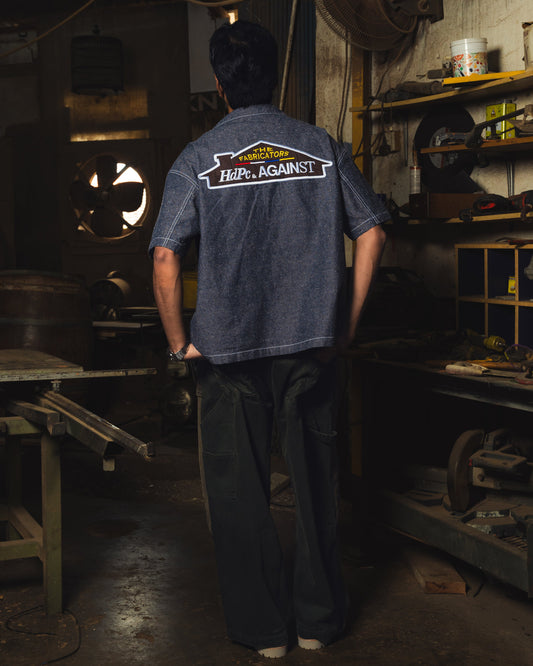 AGAINST X HDPC FABRICATOR SHIRT DENIM