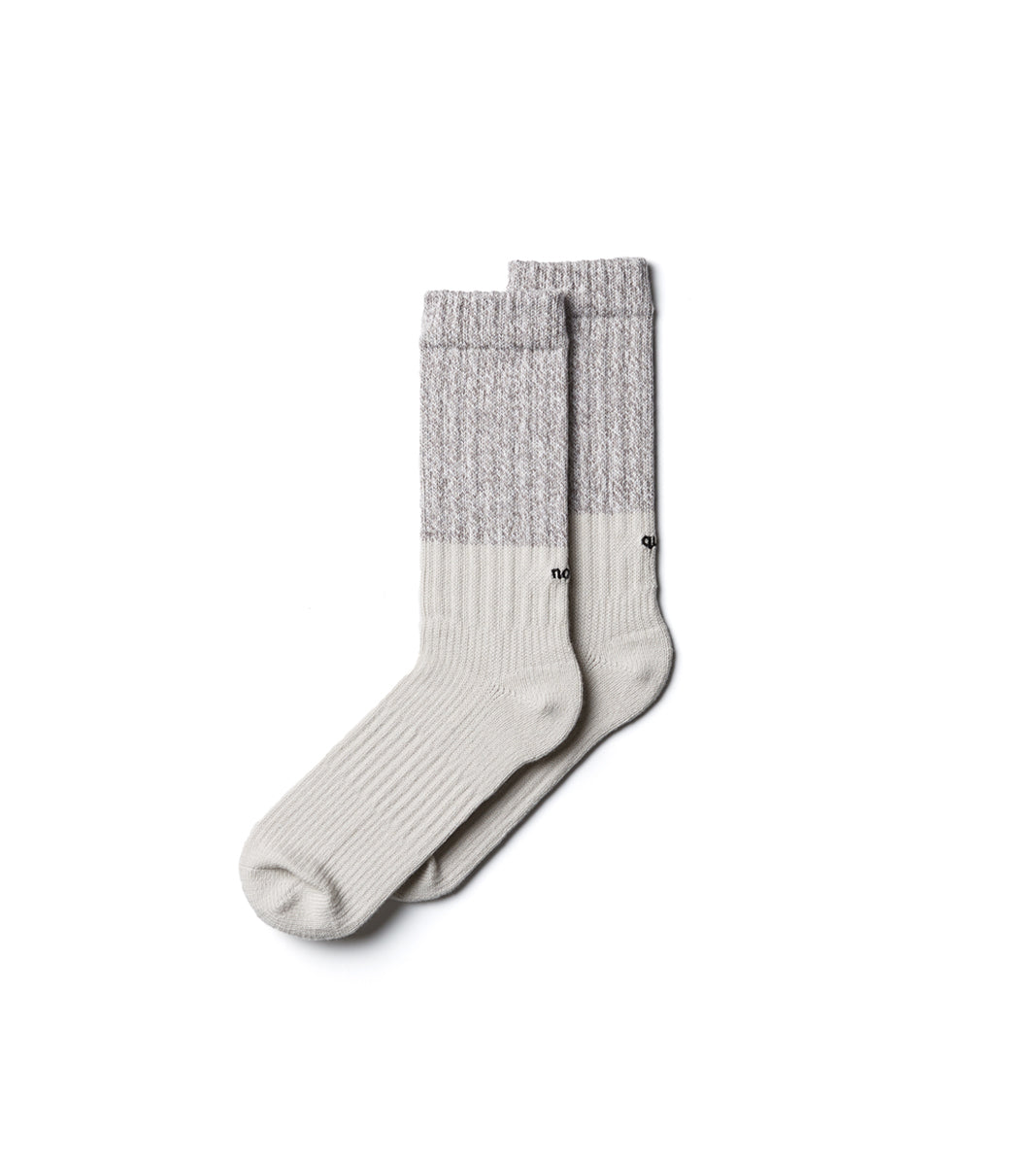 Melange Parallel Socks - Hybrid Beige