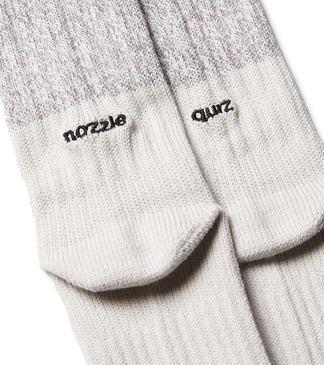 Melange Parallel Socks - Hybrid Beige