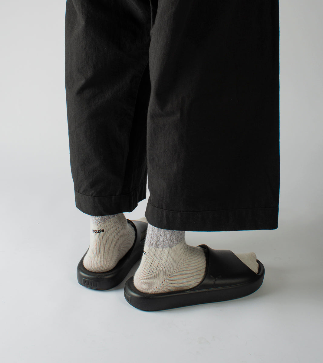 Melange Parallel Socks - Hybrid Beige