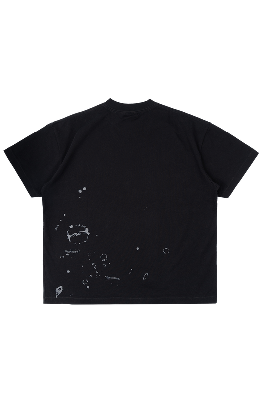 ICE BLACK TEE - BLACK - BEV C multi label store