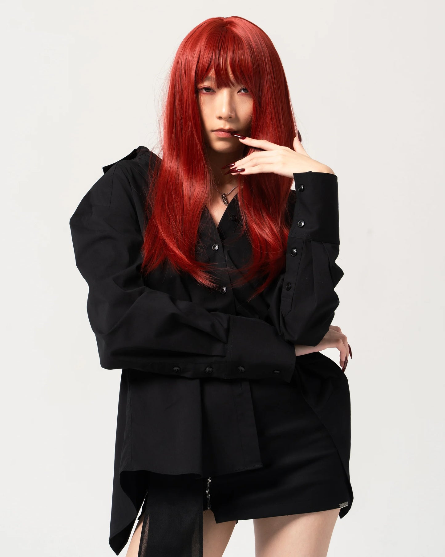 N E O CH.1 BACKDROP SHIRT - Black