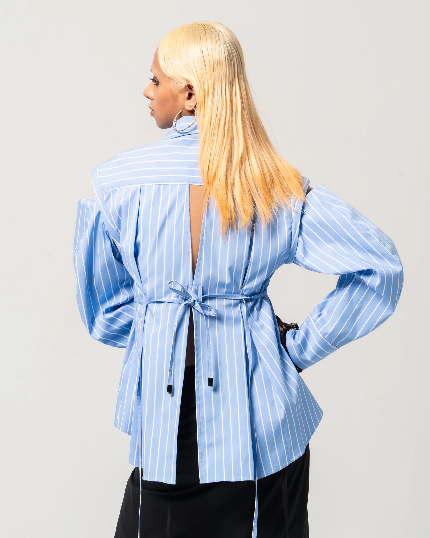 N E O CH.1 DRAWSTRING SHIRT