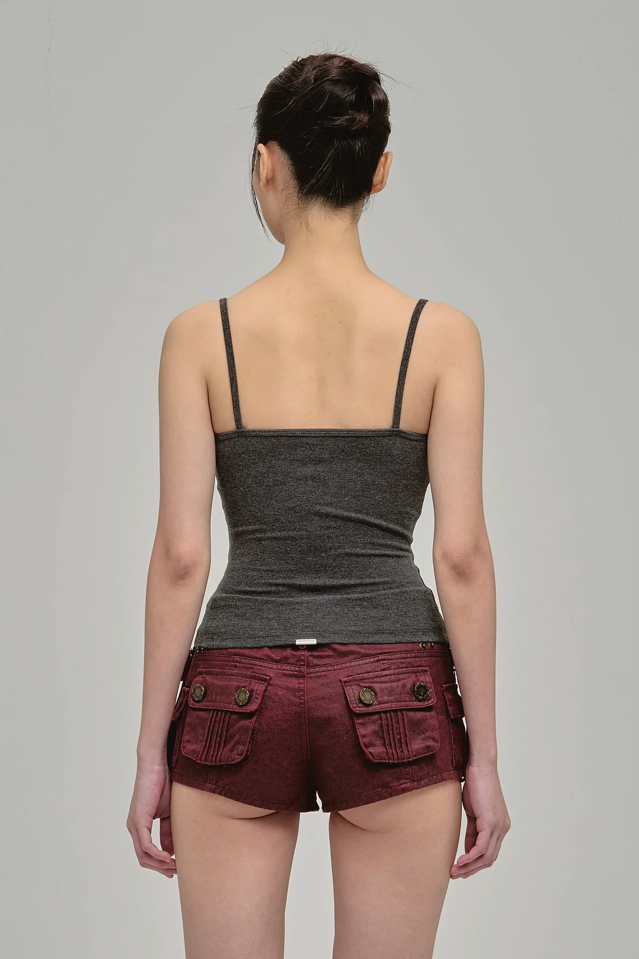 UTILITY SHORTS MAROON