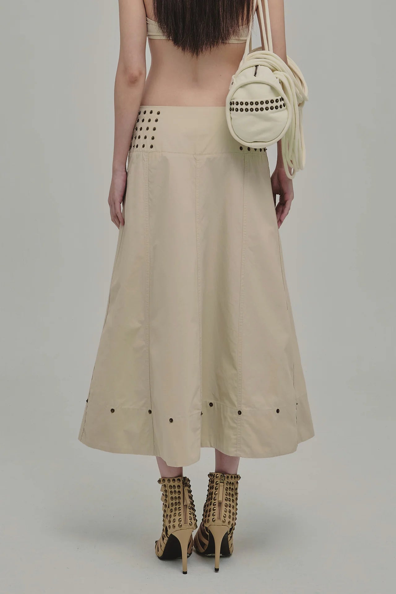 AMMO MAXI SKIRT BEIGE
