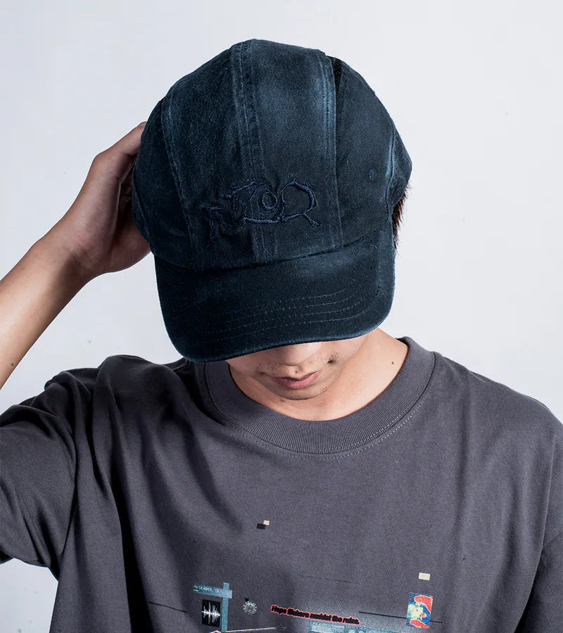 Washed Blue - Dst. Split Cap