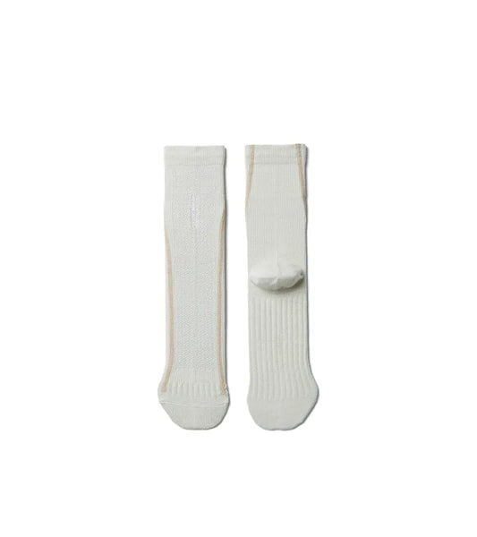 Line Apricot - Flat-sew midcalf socks
