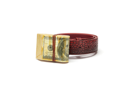 Windfall Belt (Ruby Red)
