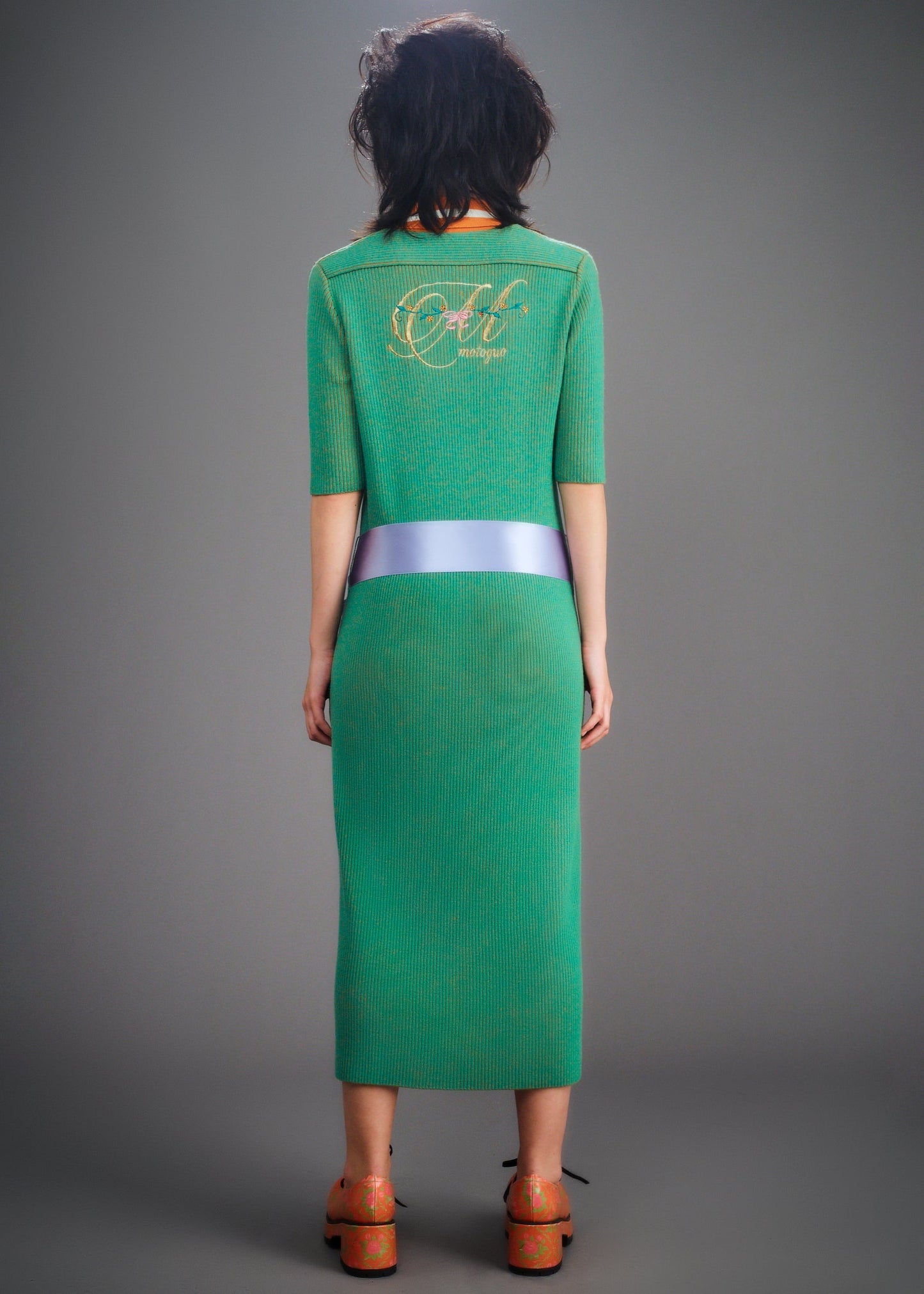 Mary Lou (Pine Green & Burnt Orange)