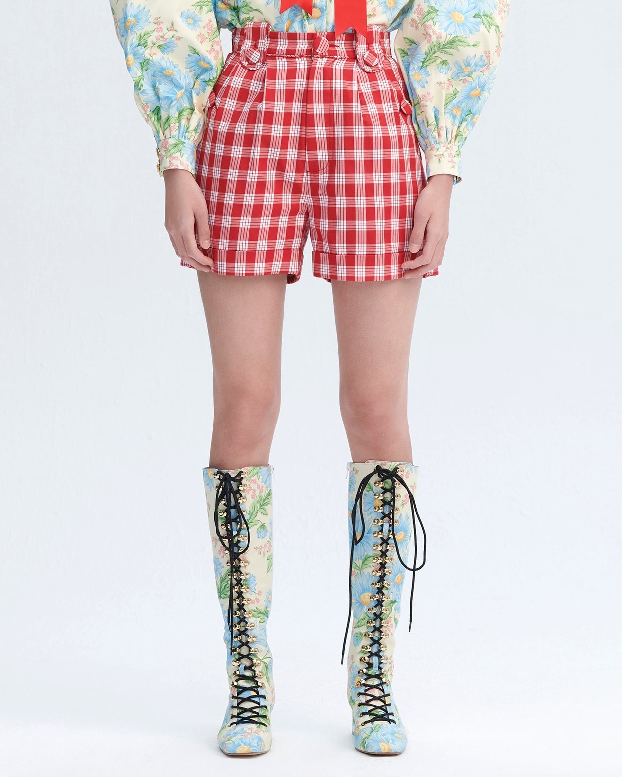 Pala Shorts (Cherry Red)