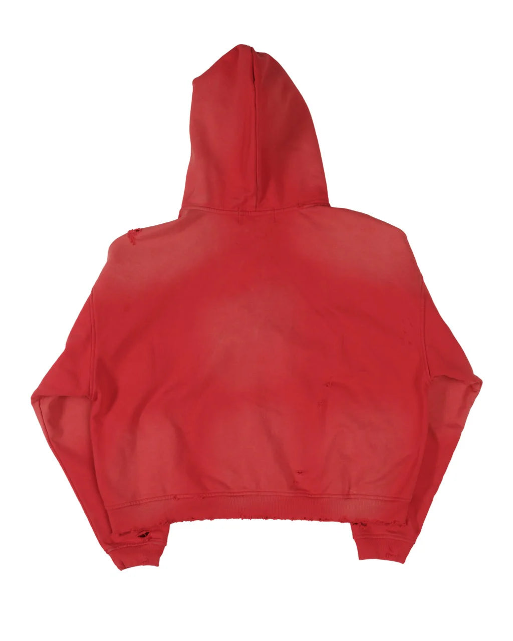 Faded Crimson Zip Up Hoodie
