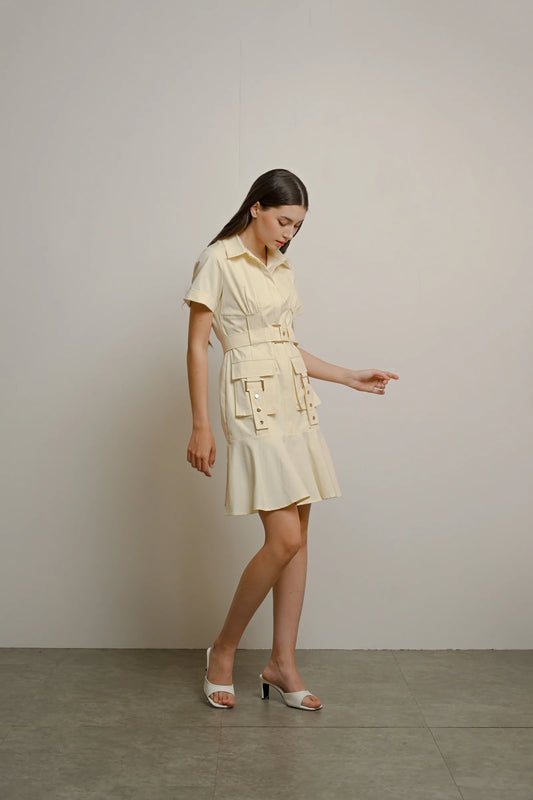DREAM DRESS IN BEIGE