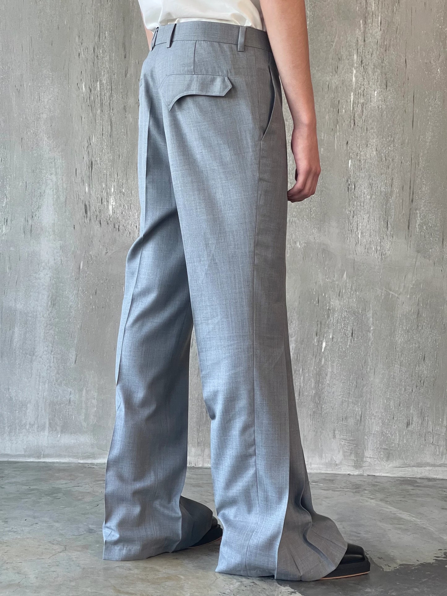 BLAZED TAILORED TROUSERS