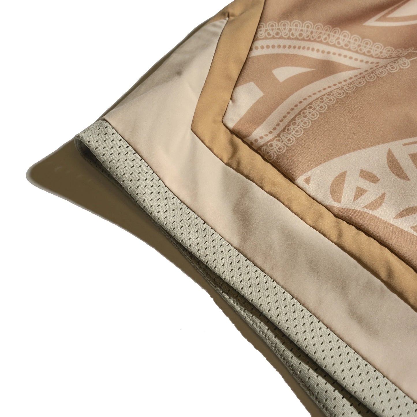PAISLEY BALL SHORTS - KHAKI